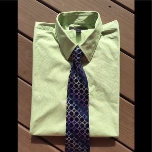 ❤️Men's Express Design Studio Stretchy Dress Shirt